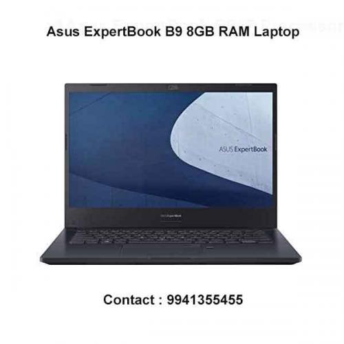 Asus ExpertBook B9 8GB RAM Laptop price in hyderabad, telangana, nellore, vizag, bangalore